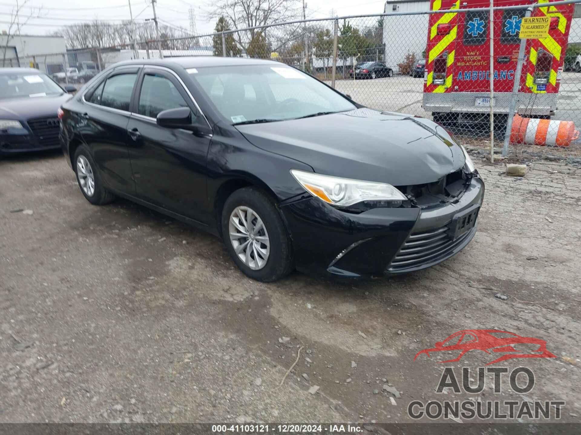 TOYOTA CAMRY 2016 - 4T4BF1FK4GR546939