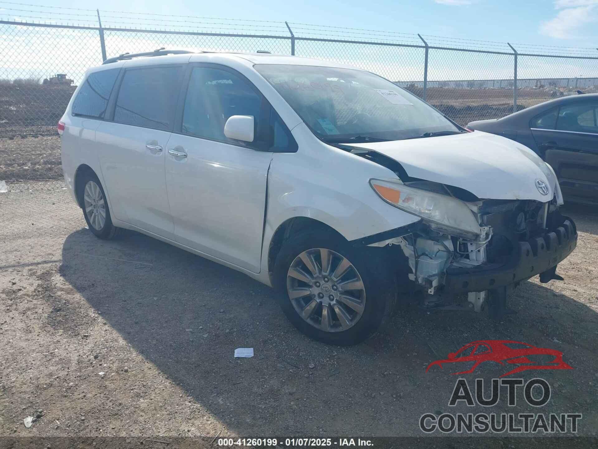 TOYOTA SIENNA 2012 - 5TDYK3DC2CS212483