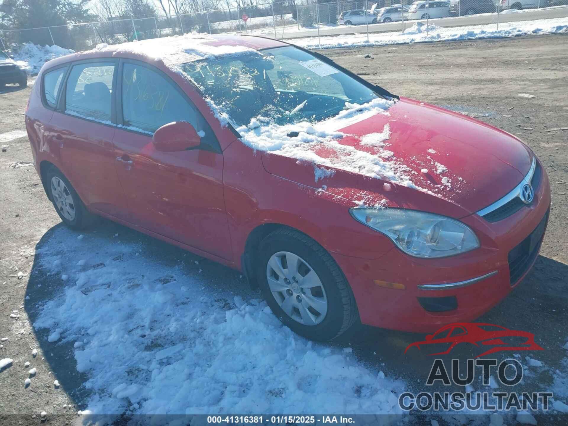 HYUNDAI ELANTRA TOURING 2011 - KMHDB8AE1BU092781