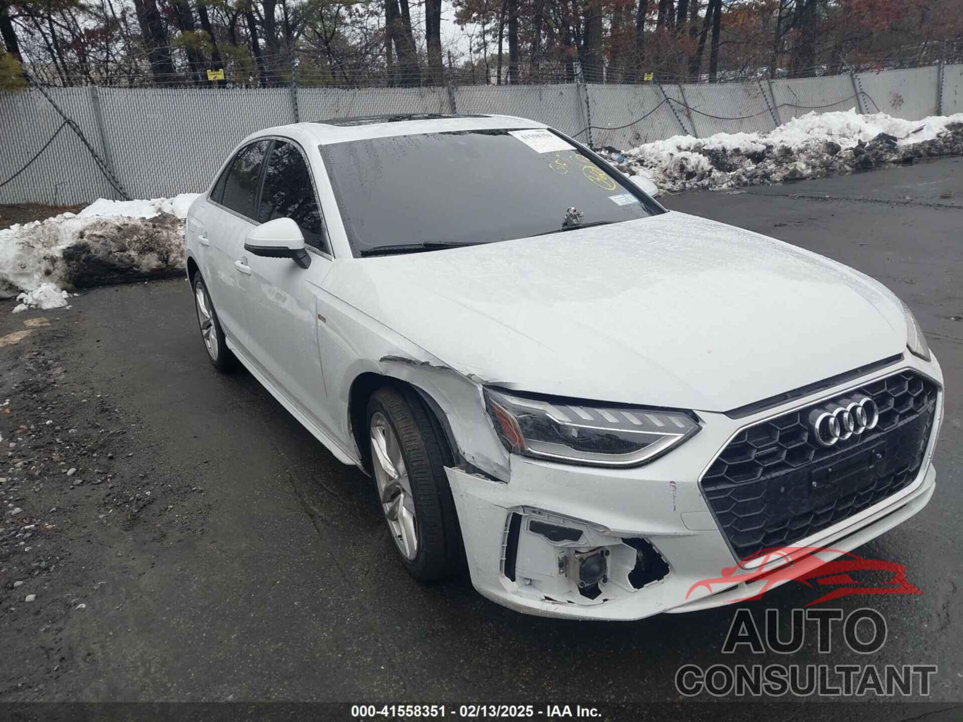 AUDI A4 2021 - WAUEAAF48MA014602