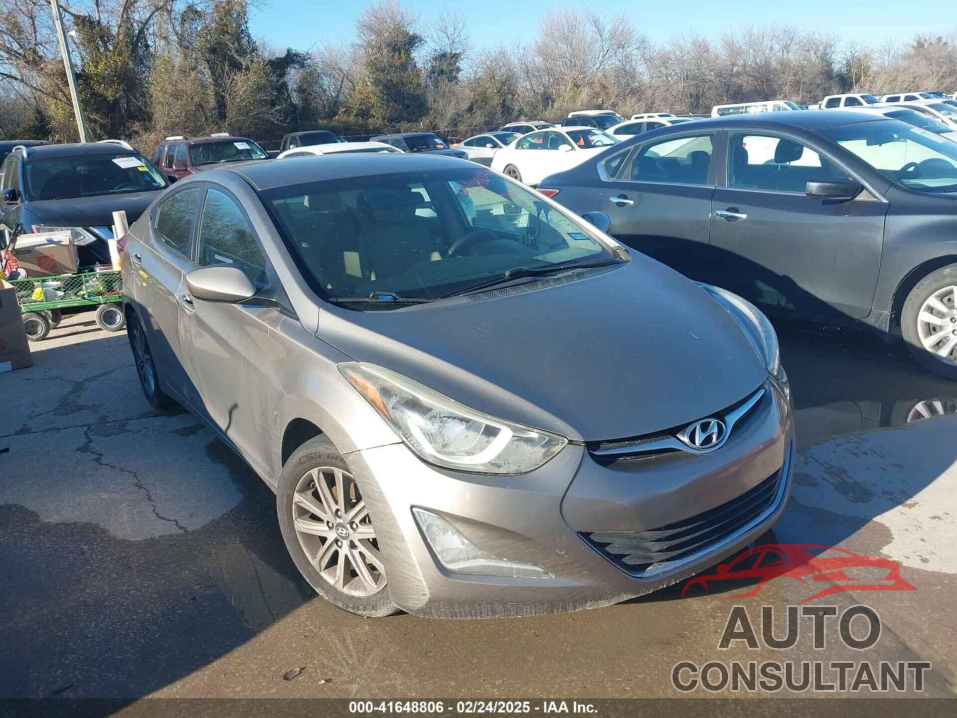 HYUNDAI ELANTRA 2014 - 5NPDH4AE9EH469528