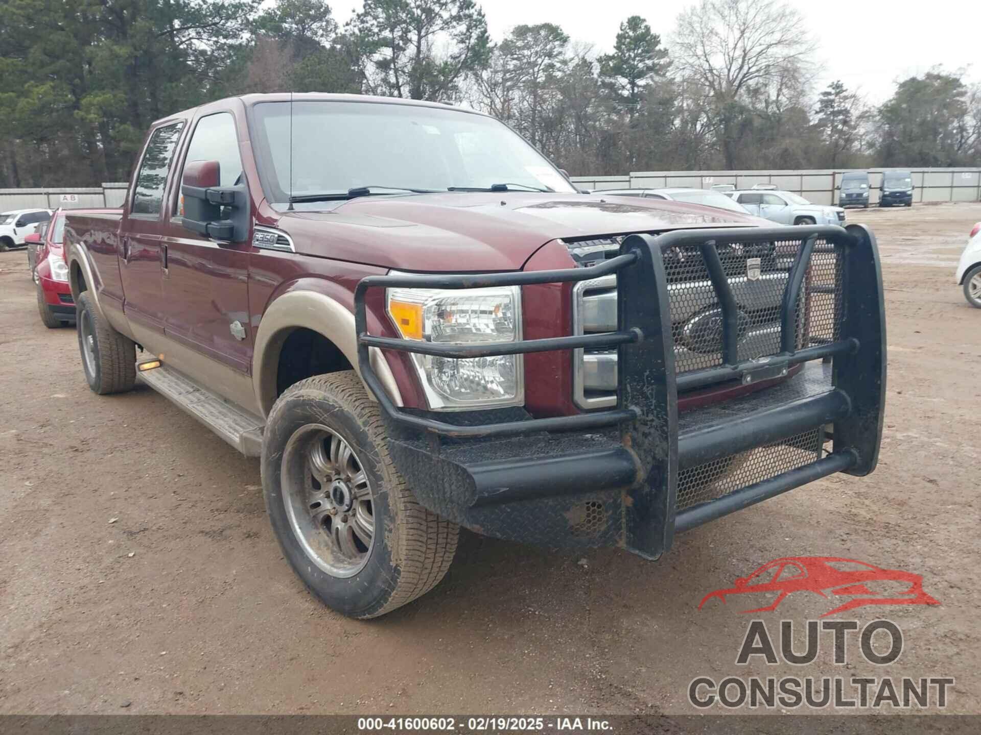 FORD F-350 2012 - 1FT8W3BT2CEB49124