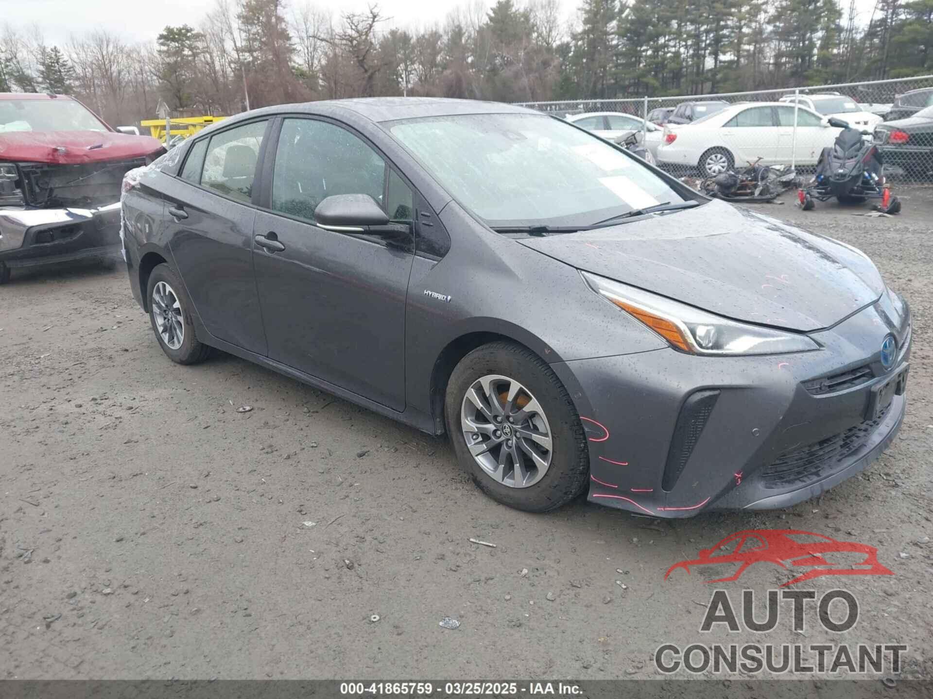 TOYOTA PRIUS 2019 - JTDKARFU7K3077941
