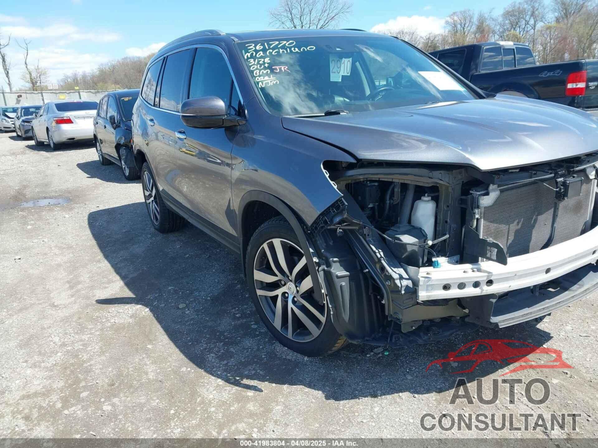 HONDA PILOT 2016 - 5FNYF6H06GB058392