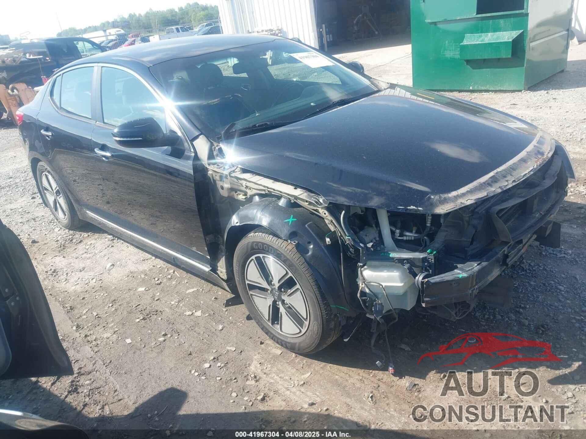 KIA OPTIMA HYBRID 2012 - KNAGM4AD8C5013501