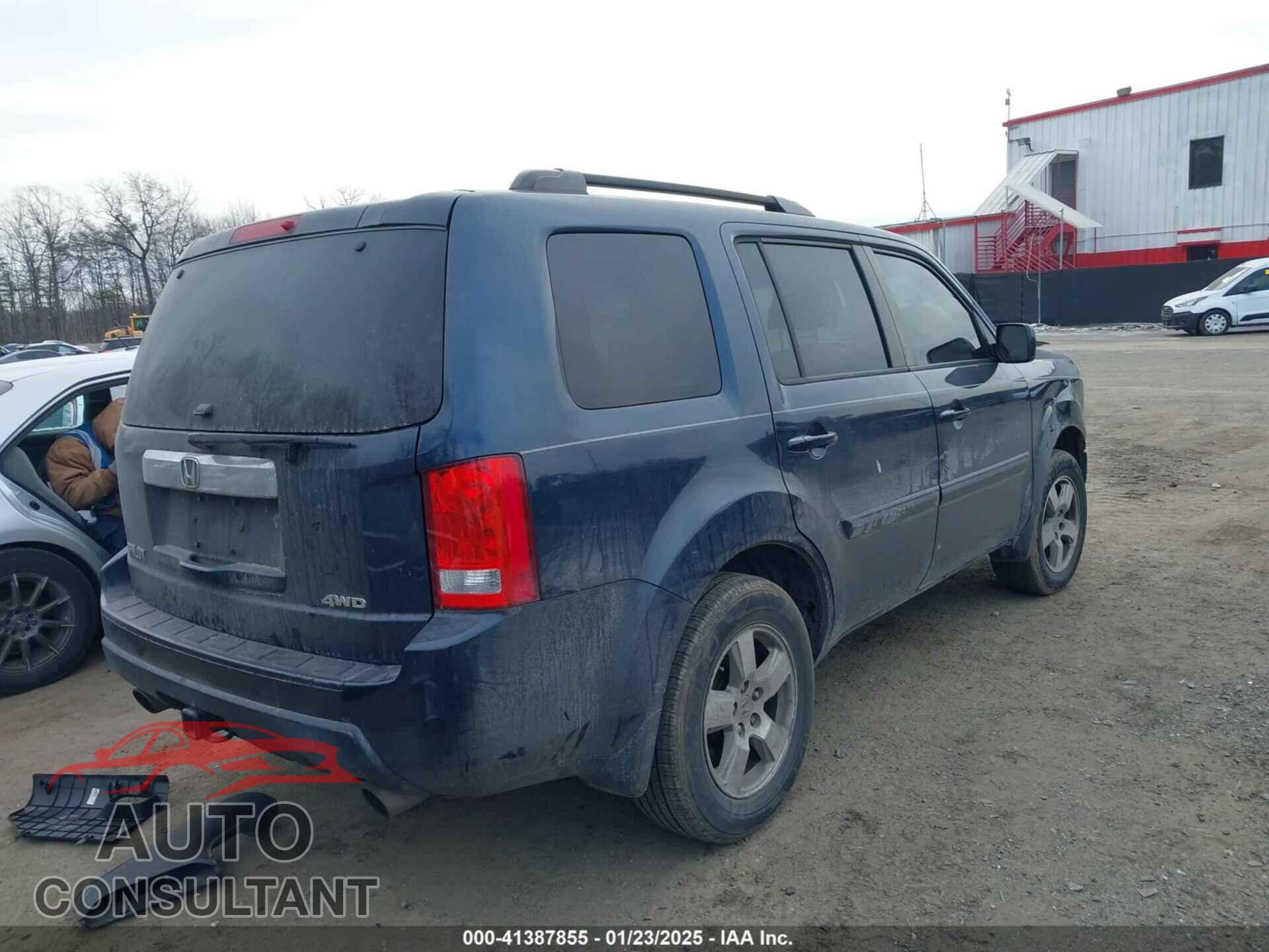 HONDA PILOT 2011 - 5FNYF4H64BB103413