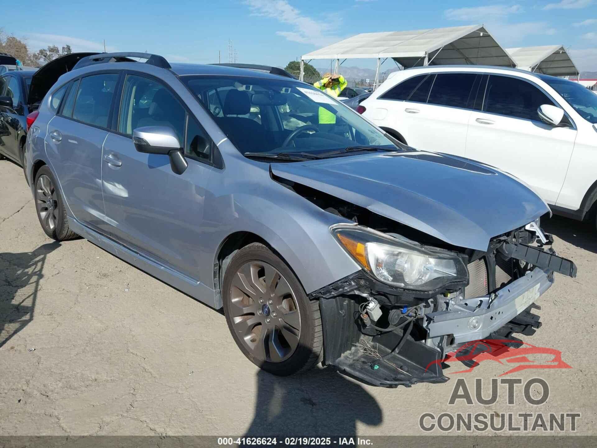 SUBARU IMPREZA 2016 - JF1GPAS67G8292698