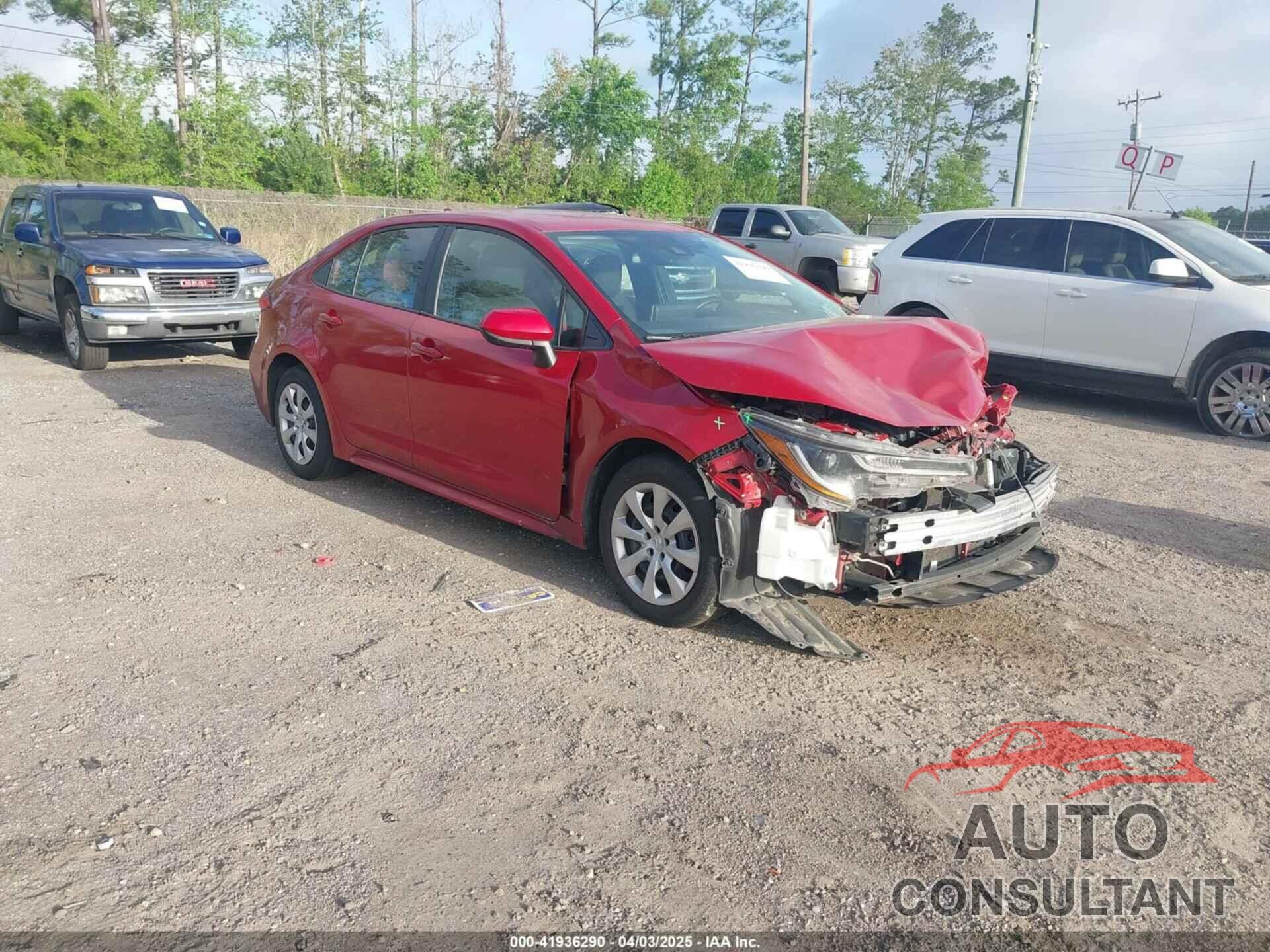 TOYOTA COROLLA 2020 - 5YFEPRAE1LP098109