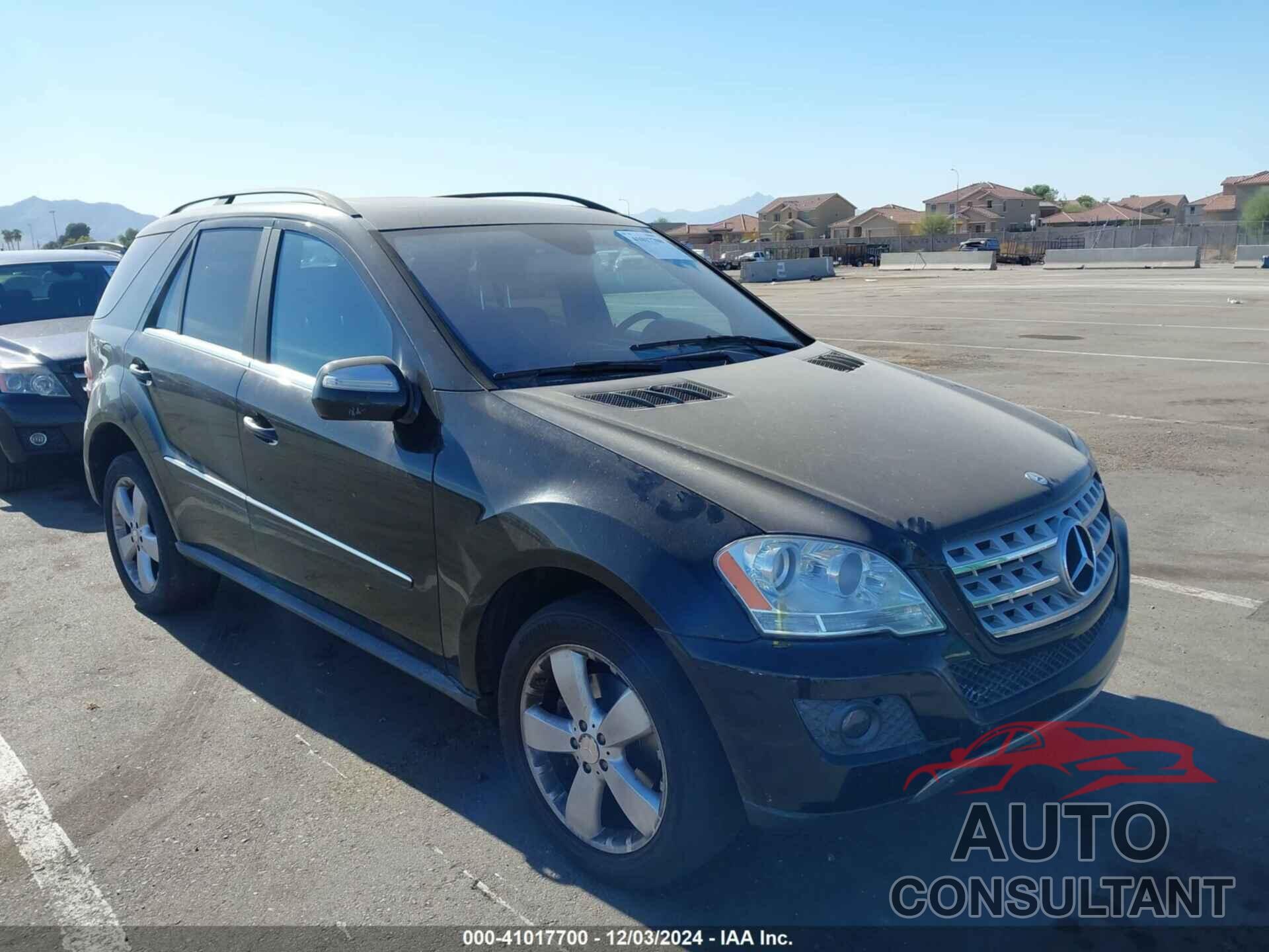 MERCEDES-BENZ ML 350 2010 - 4JGBB8GB3AA581056