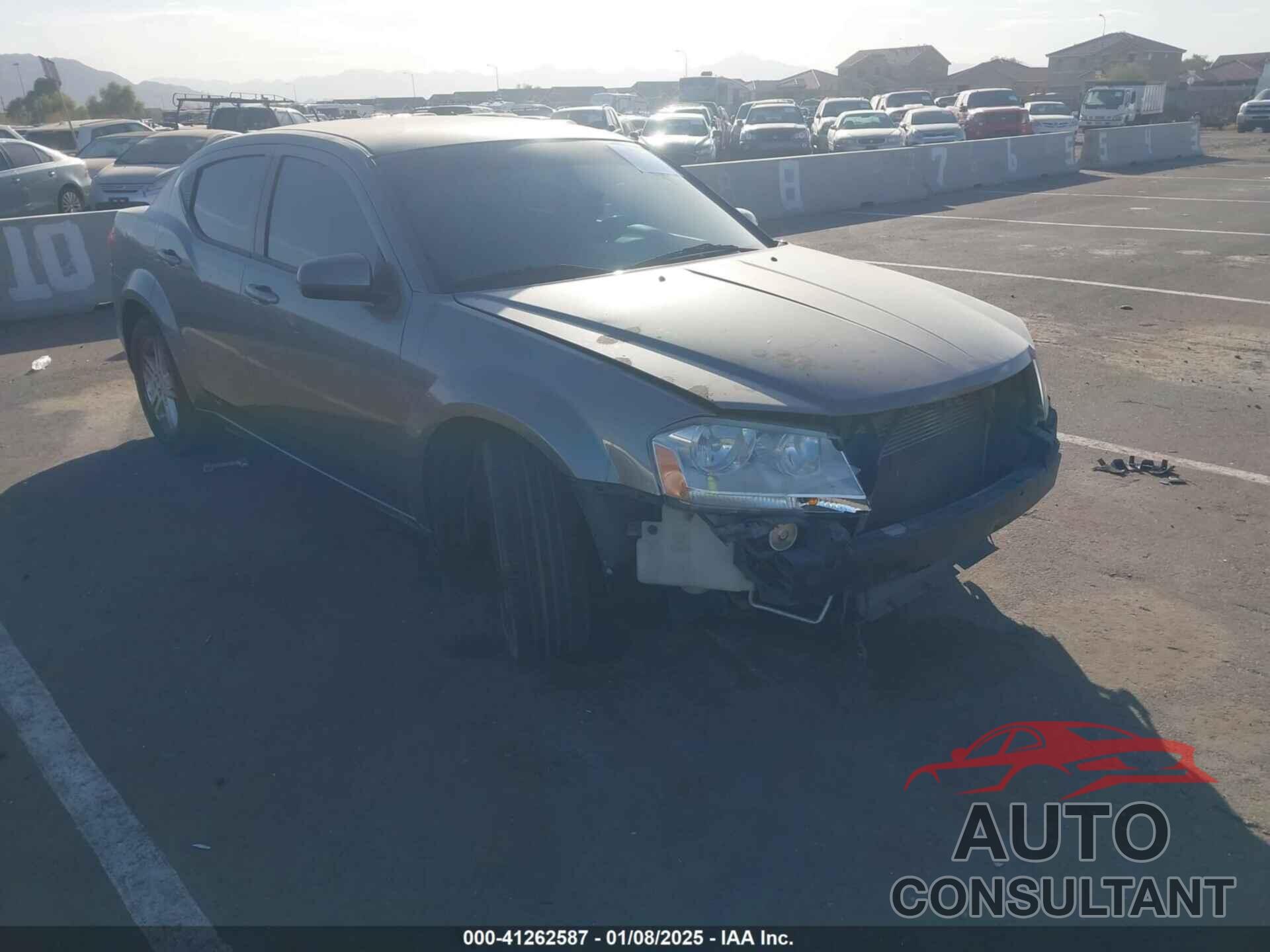 DODGE AVENGER 2012 - 1C3CDZCB6CN223500