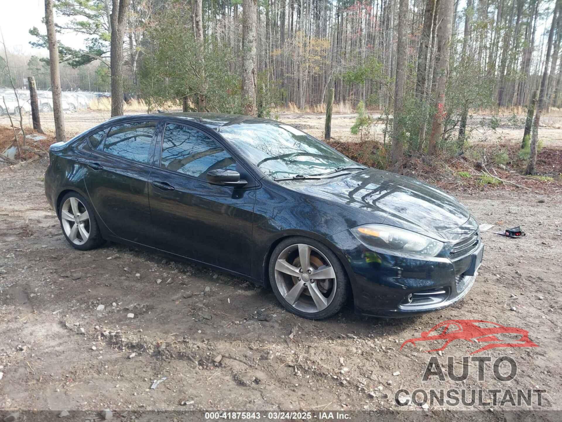 DODGE DART 2014 - 1C3CDFEB6ED824524