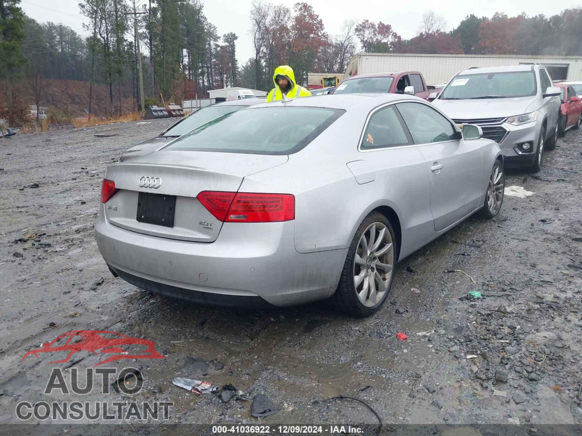 AUDI A5 2013 - WAULFAFR0DA045038