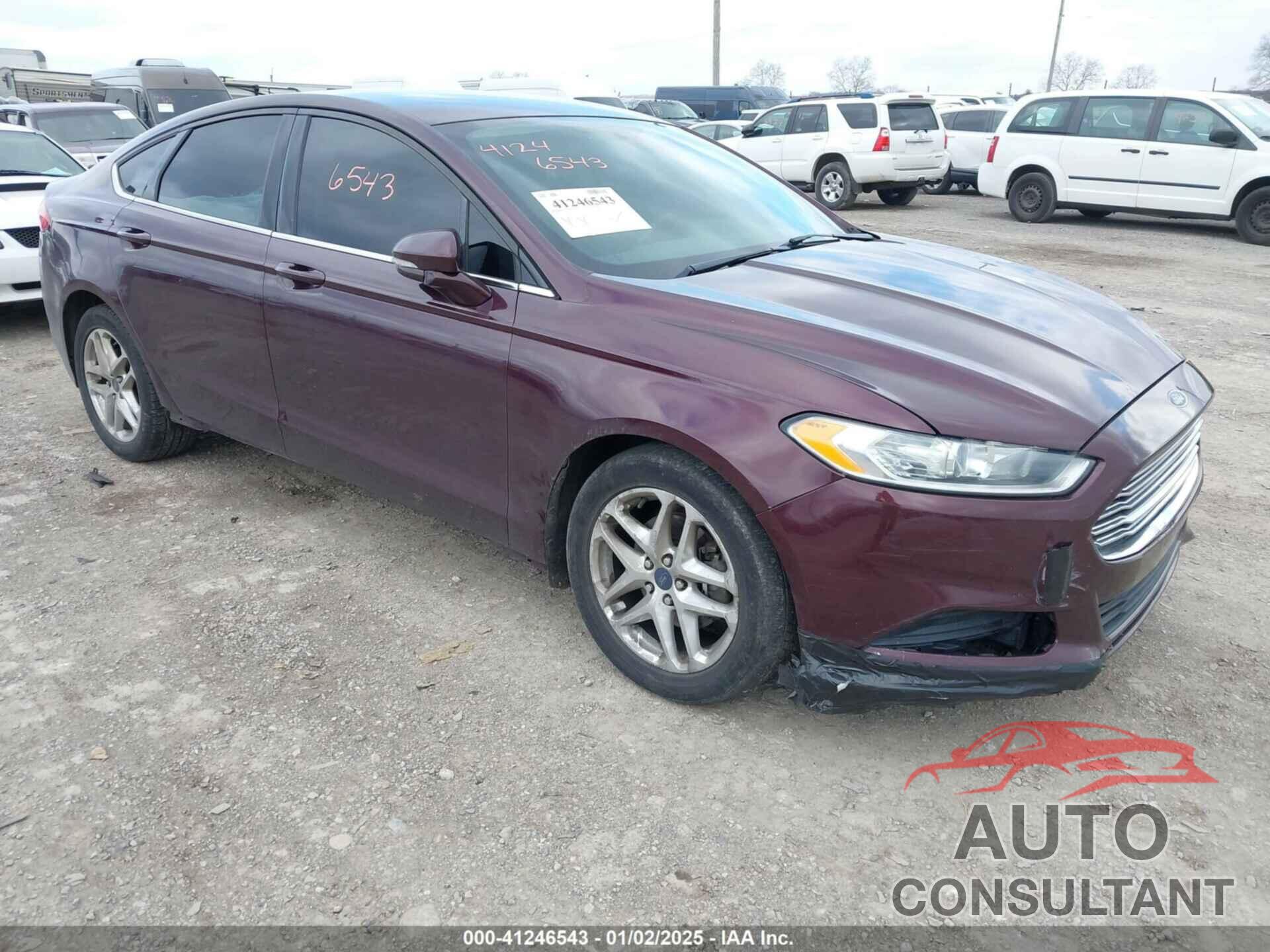 FORD FUSION 2013 - 3FA6P0H7XDR355356