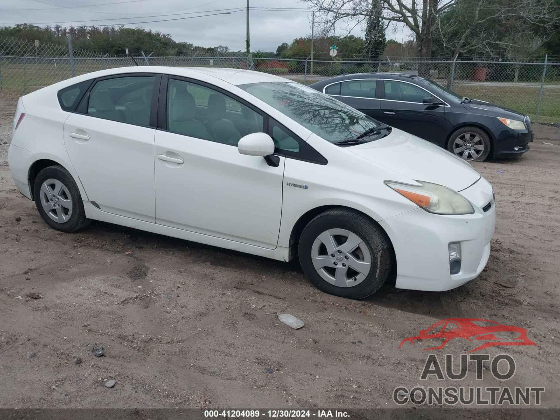 TOYOTA PRIUS 2010 - JTDKN3DU8A5076384