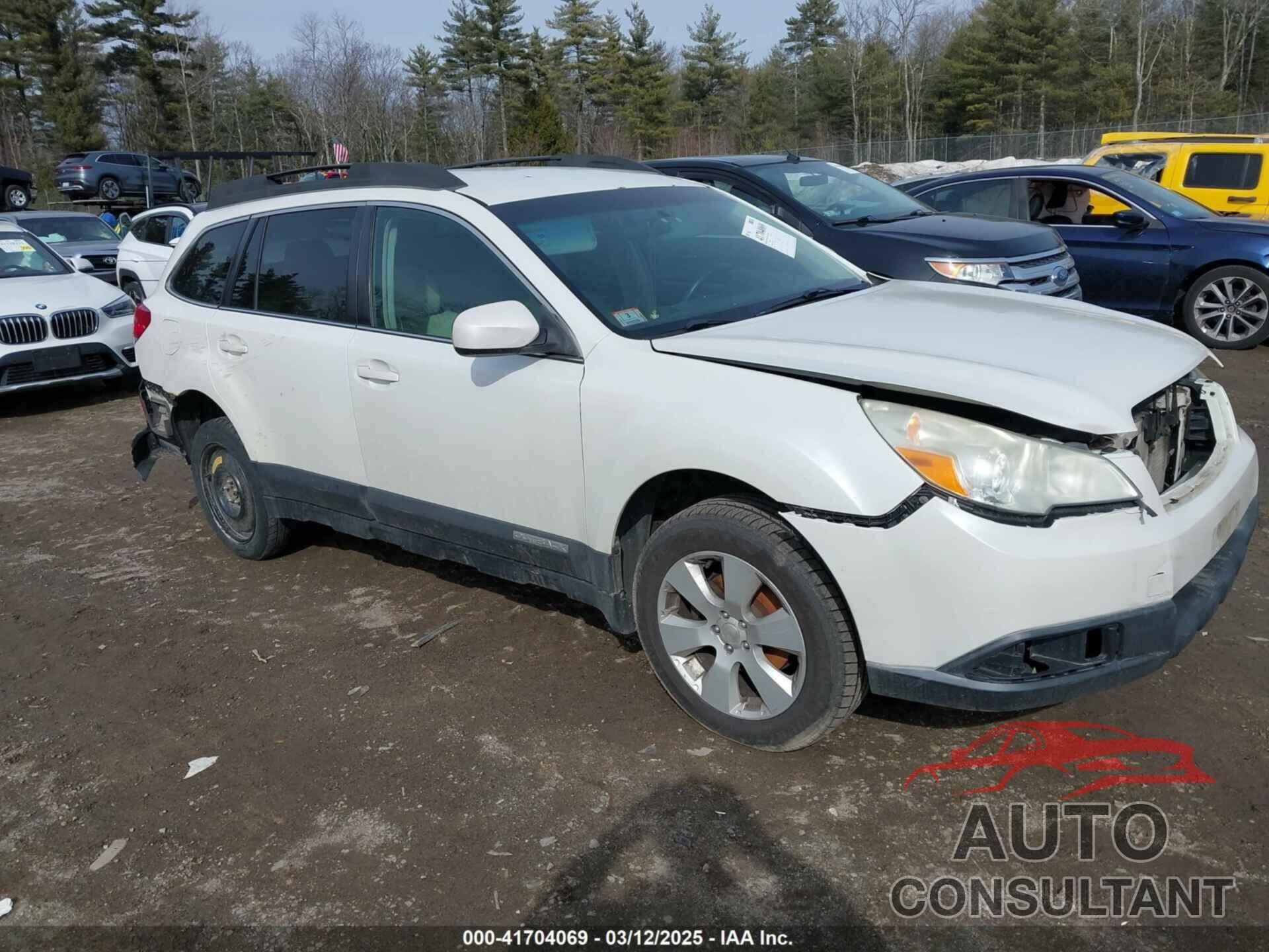 SUBARU OUTBACK 2011 - 4S4BRBCC0B3428356