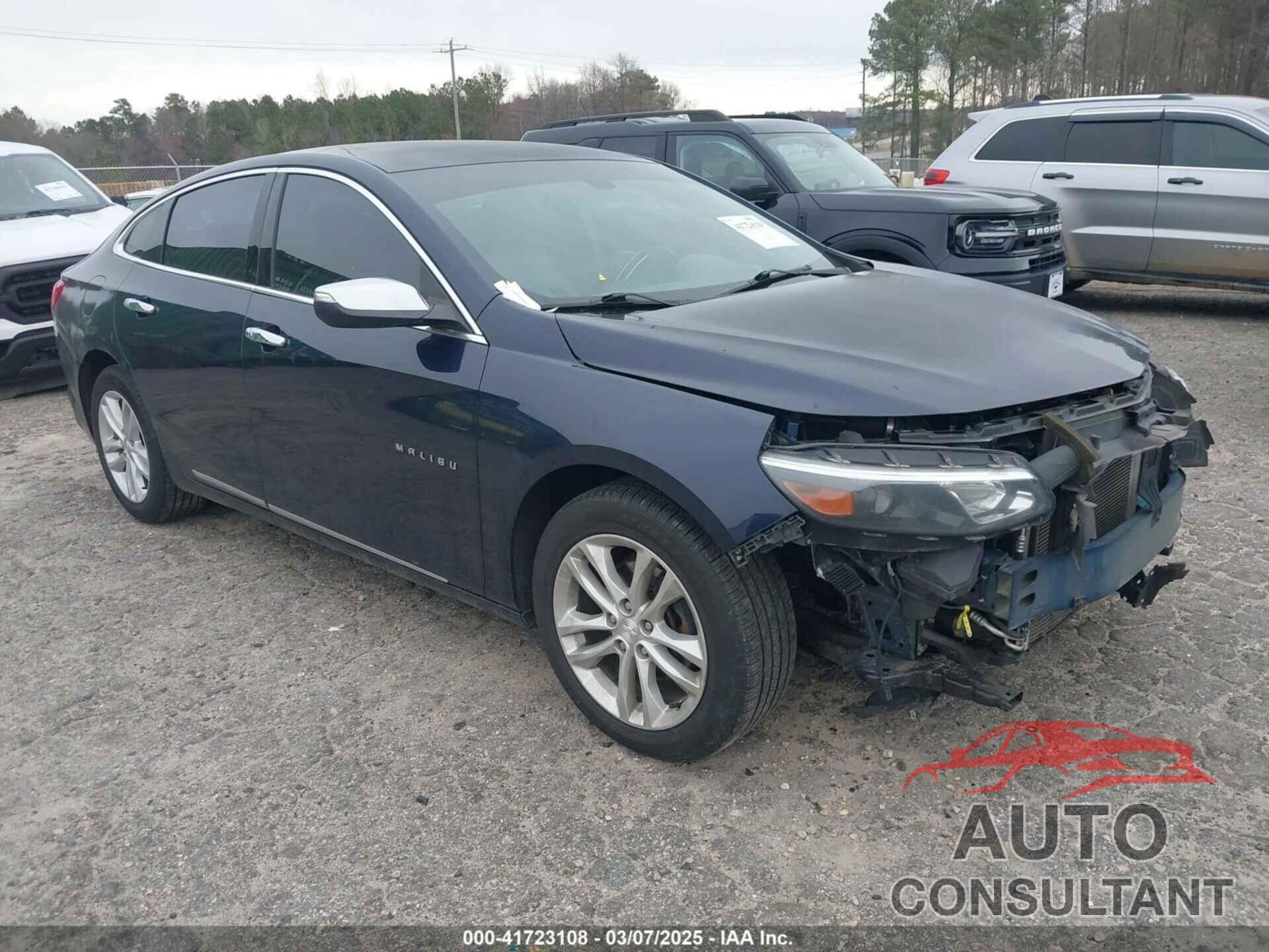 CHEVROLET MALIBU 2016 - 1G1ZE5ST2GF250286