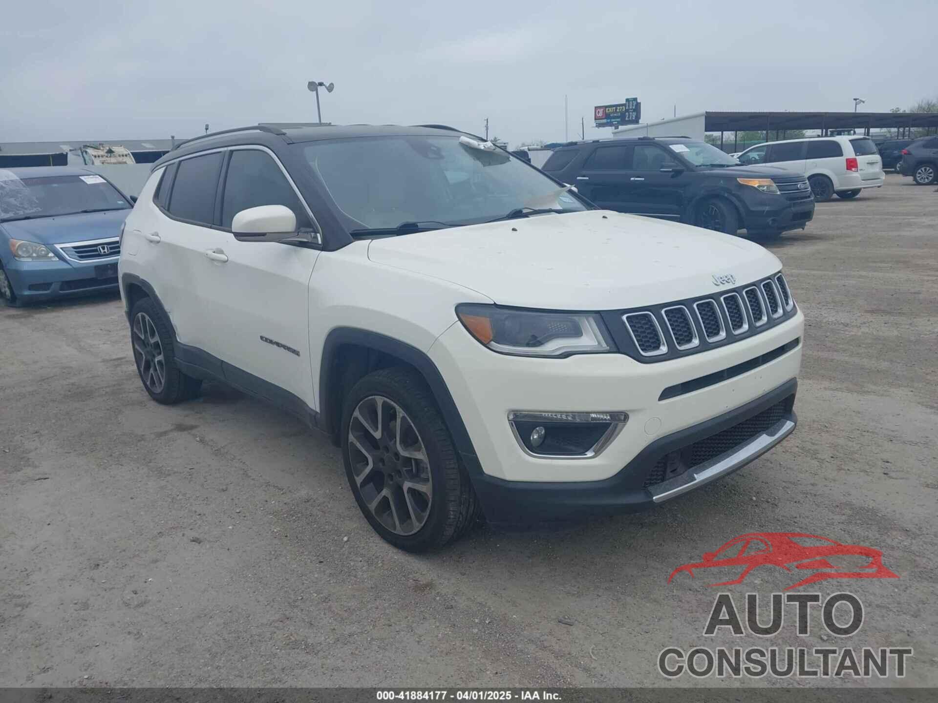 JEEP NEW COMPASS 2017 - 3C4NJDCB0HT664529