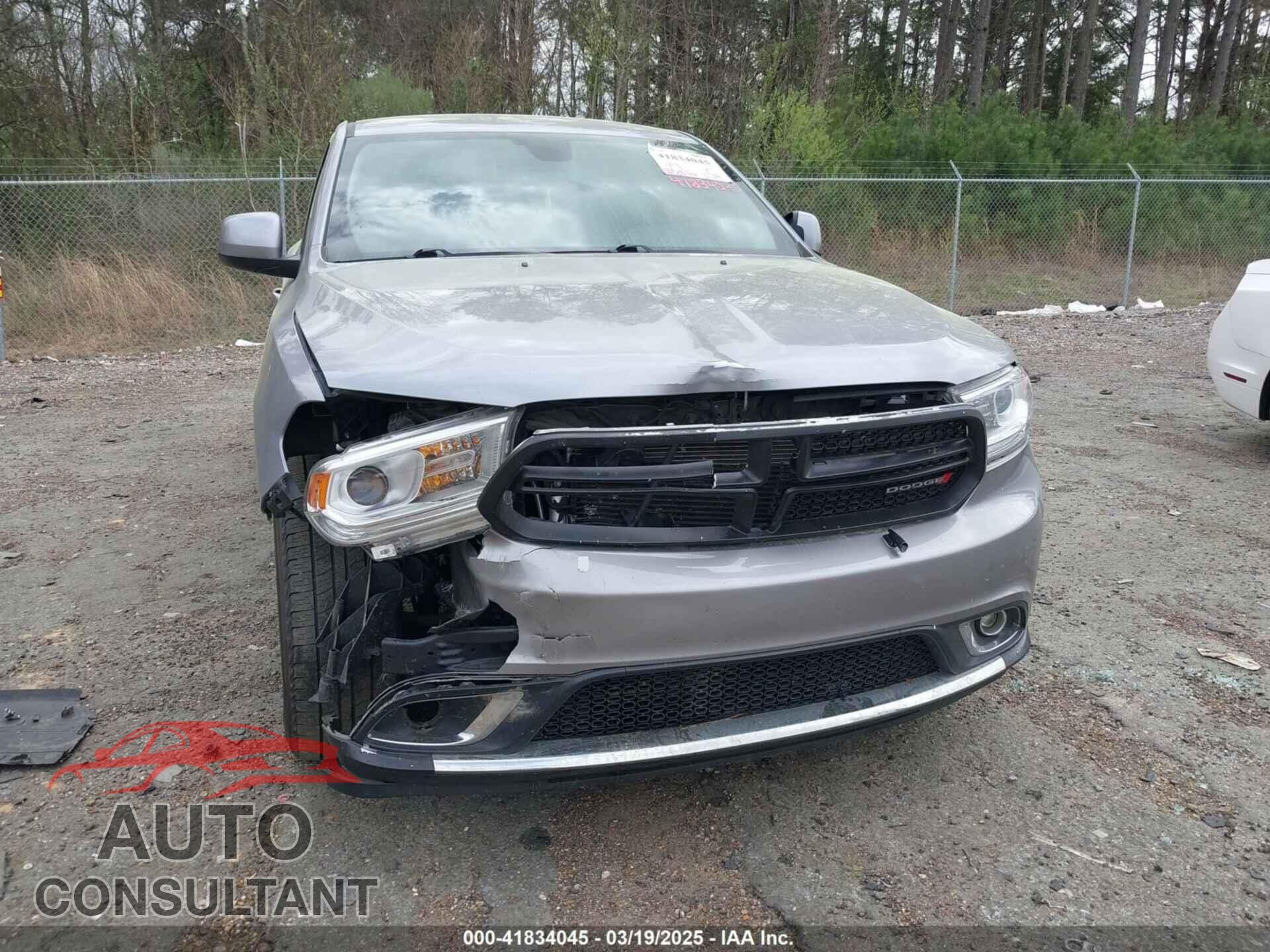 DODGE DURANGO 2019 - 1C4RDHAG5KC645203