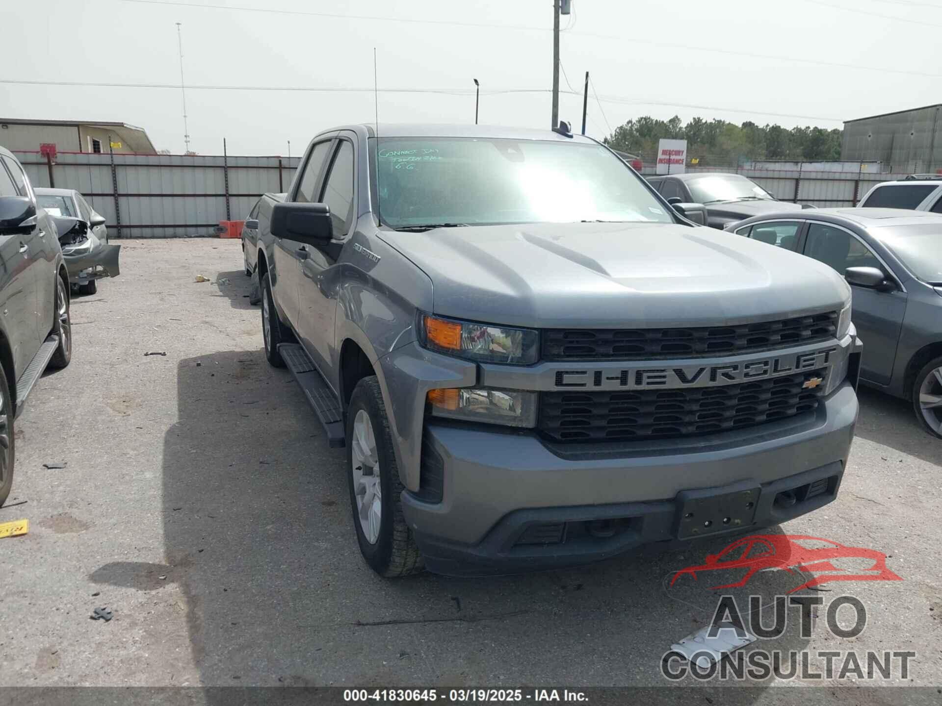 CHEVROLET SILVERADO 1500 2021 - 3GCPWBEK5MG449596