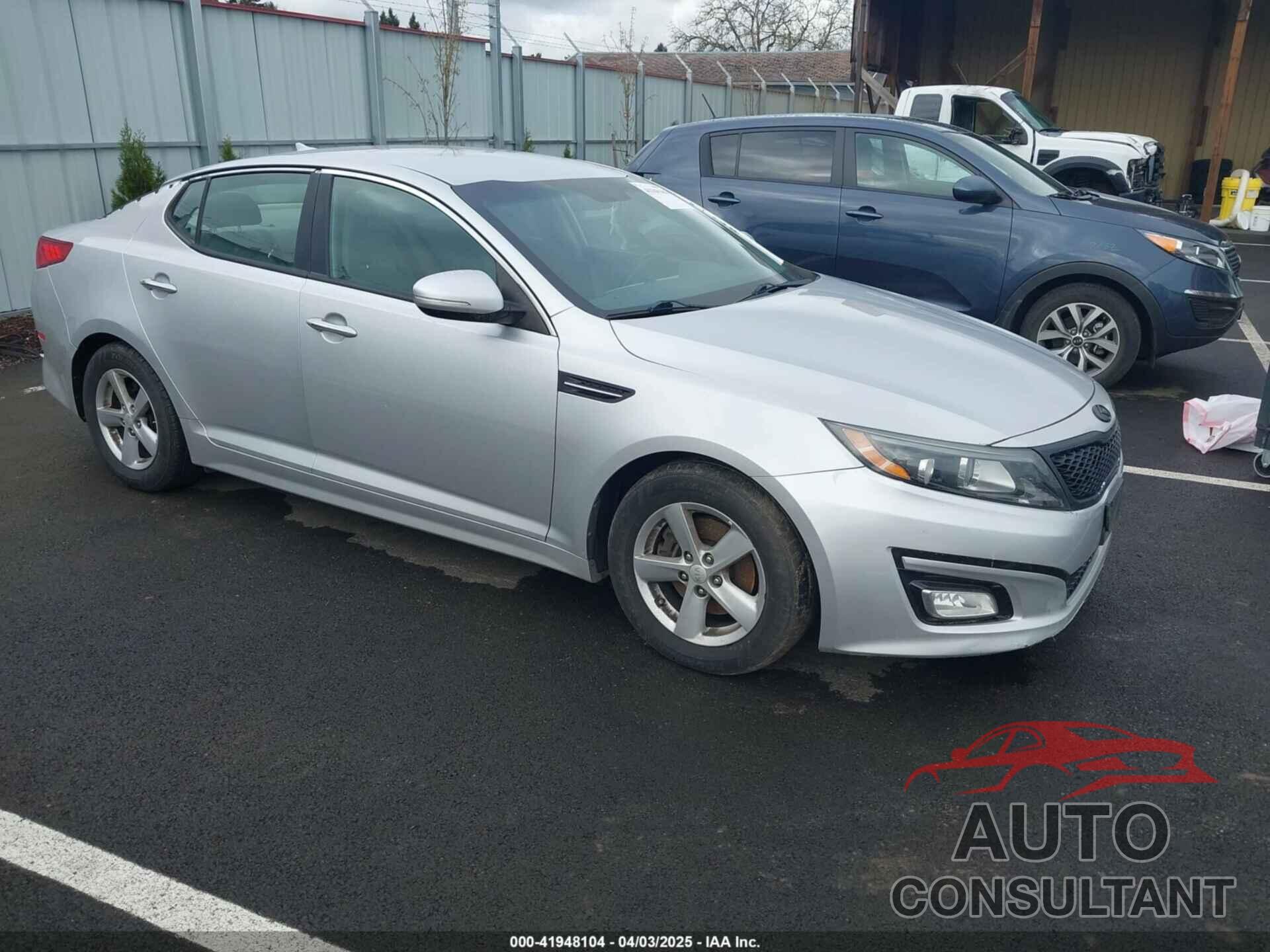 KIA OPTIMA 2014 - 5XXGM4A72EG260895