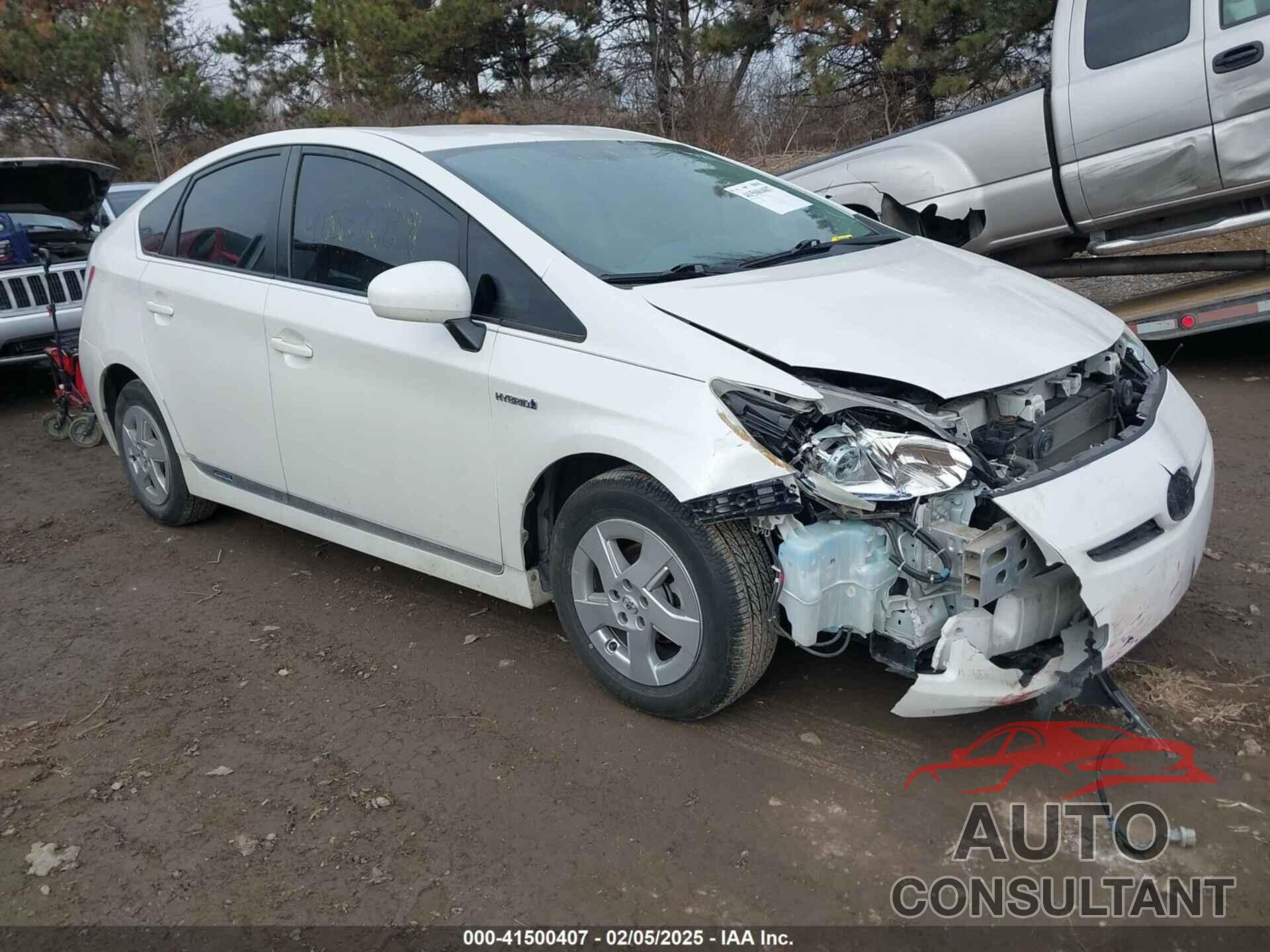 TOYOTA PRIUS 2011 - JTDKN3DU3B0296448