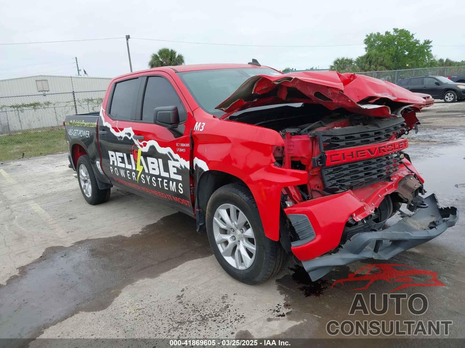 CHEVROLET SILVERADO 1500 2020 - 3GCPWBEH0LG307126