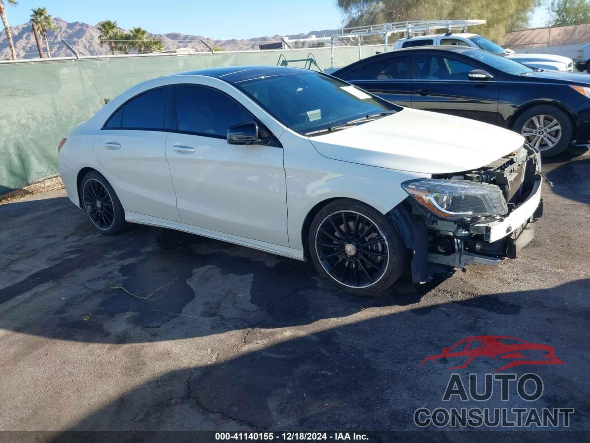 MERCEDES-BENZ CLA 250 2016 - WDDSJ4EB6GN329909
