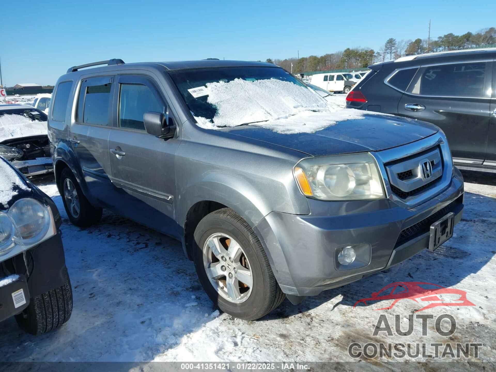 HONDA PILOT 2009 - 5FNYF48519B048565