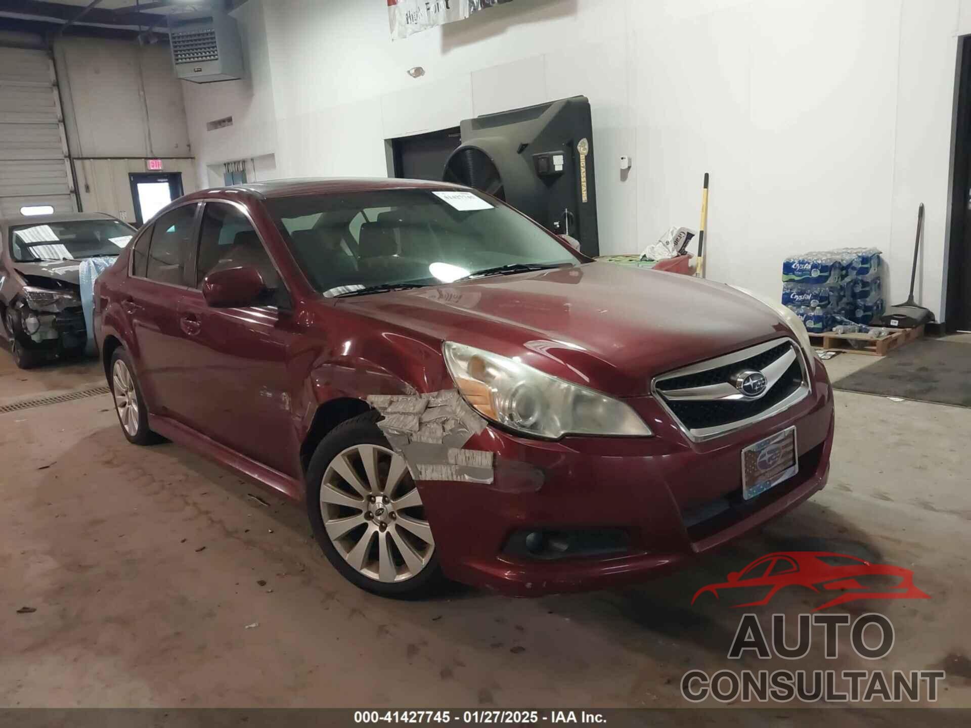 SUBARU LEGACY 2012 - 4S3BMBK69C3036363