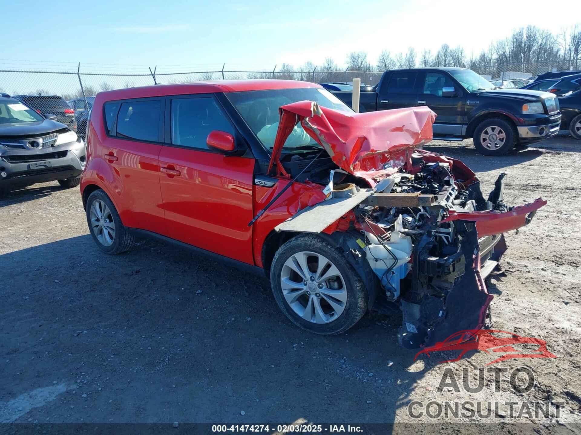 KIA SOUL 2015 - KNDJP3A55F7791587