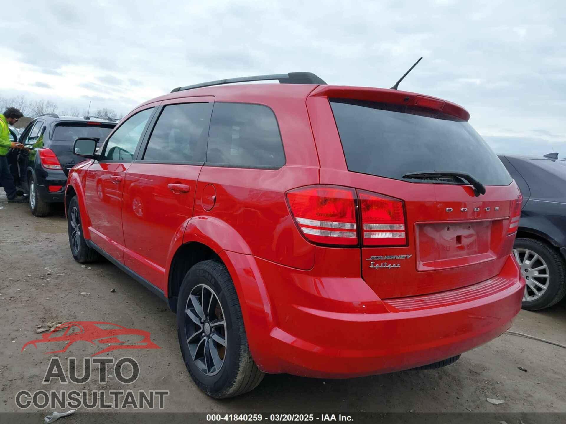 DODGE JOURNEY 2017 - 3C4PDCAB4HT644121
