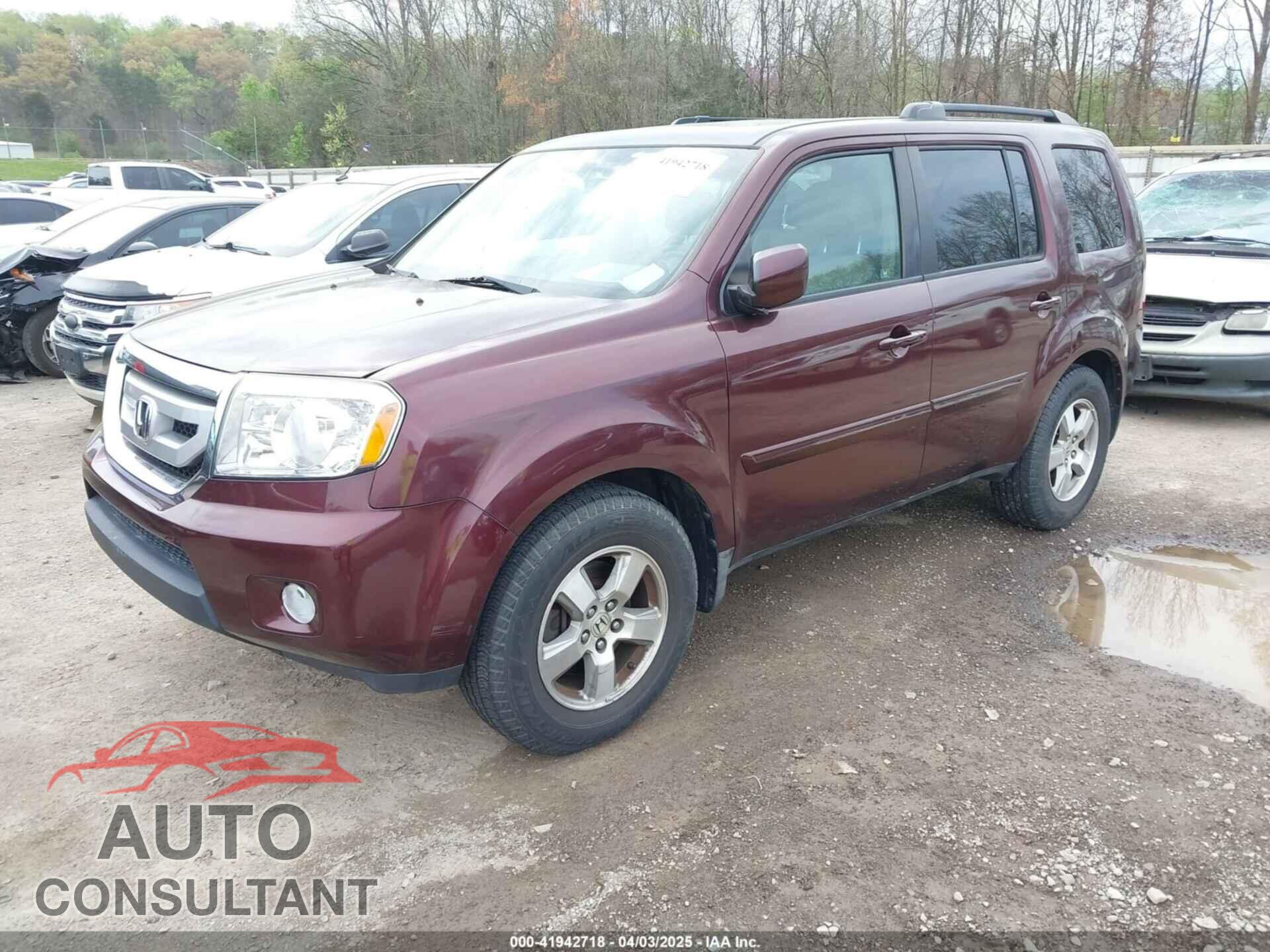 HONDA PILOT 2009 - 5FNYF486X9B026041