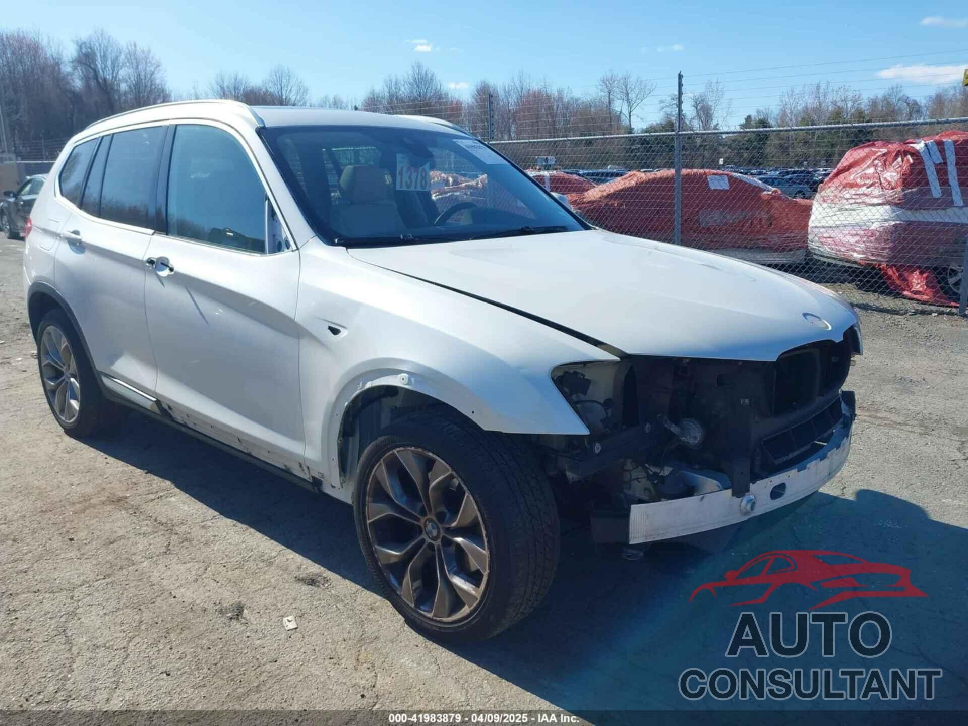 BMW X3 2015 - 5UXWX9C54F0D56012