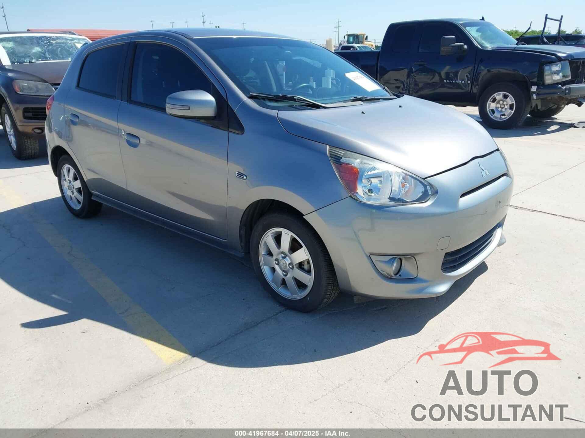 MITSUBISHI MIRAGE 2015 - ML32A4HJ2FH047487