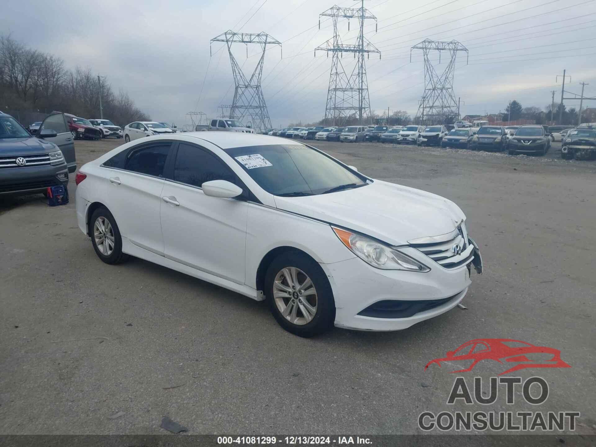 HYUNDAI SONATA 2014 - 5NPEB4AC9EH873398