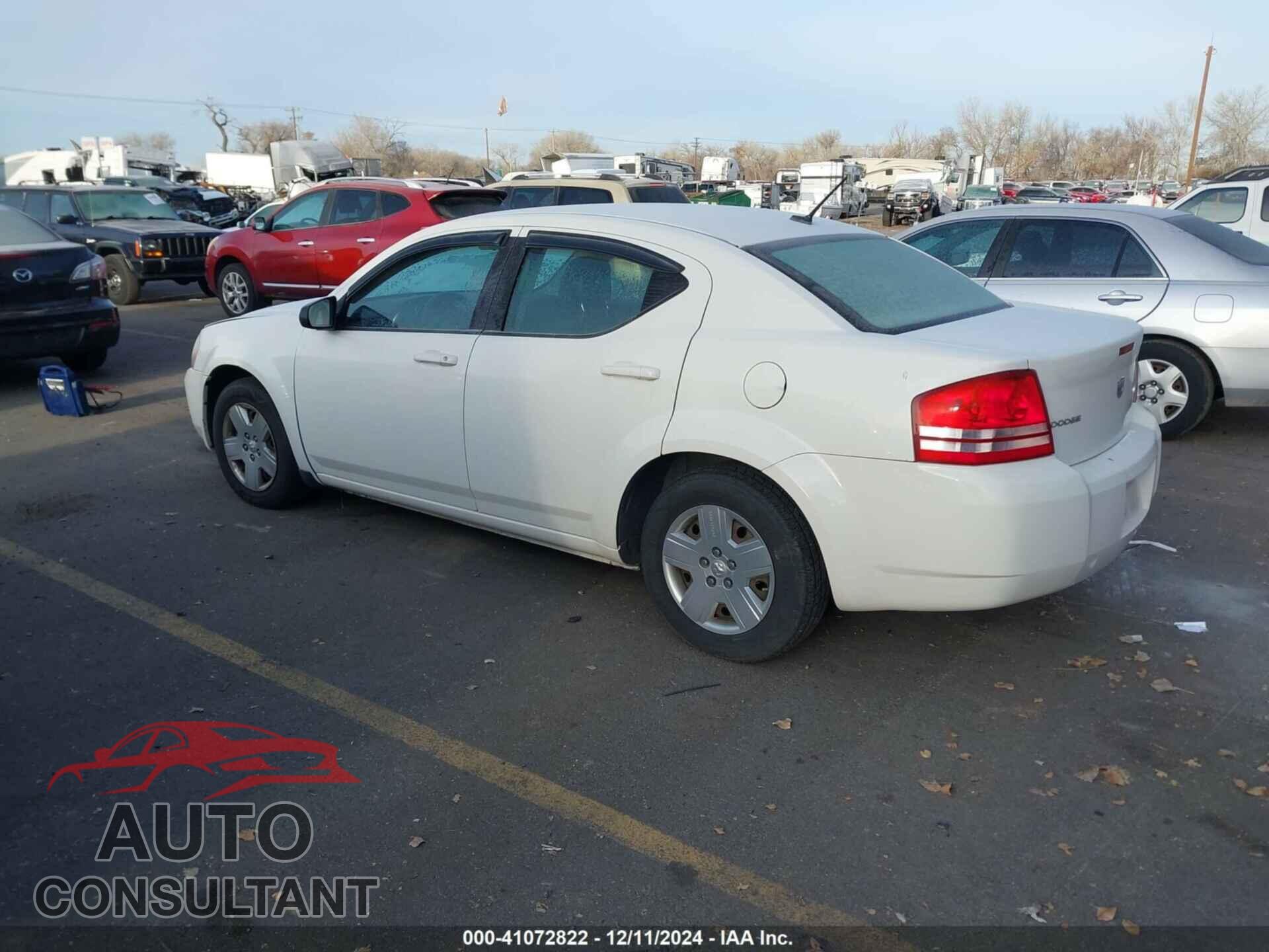 DODGE AVENGER 2010 - 1B3CC4FB8AN135513