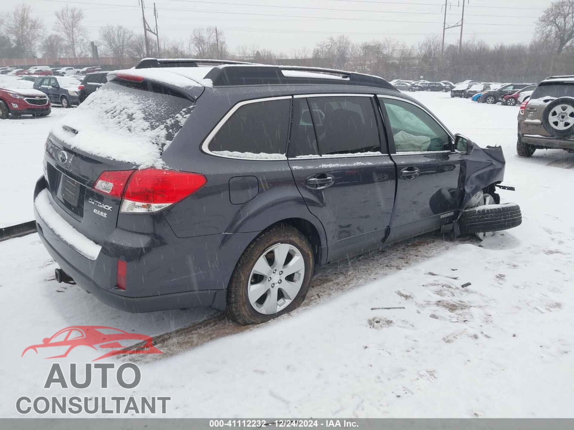 SUBARU OUTBACK 2012 - 4S4BRBGC8C3240146