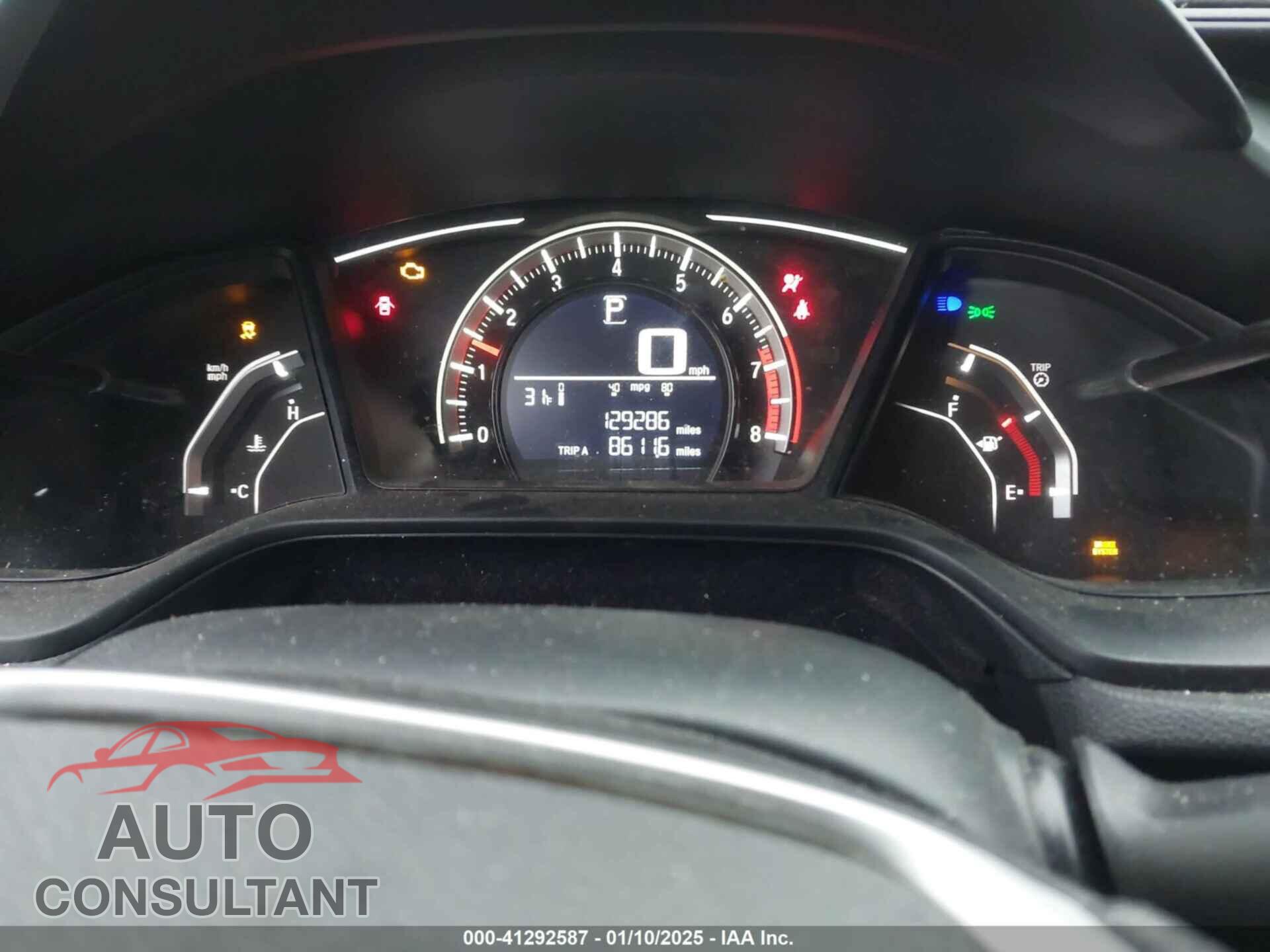 HONDA CIVIC 2017 - 19XFC2F55HE223203