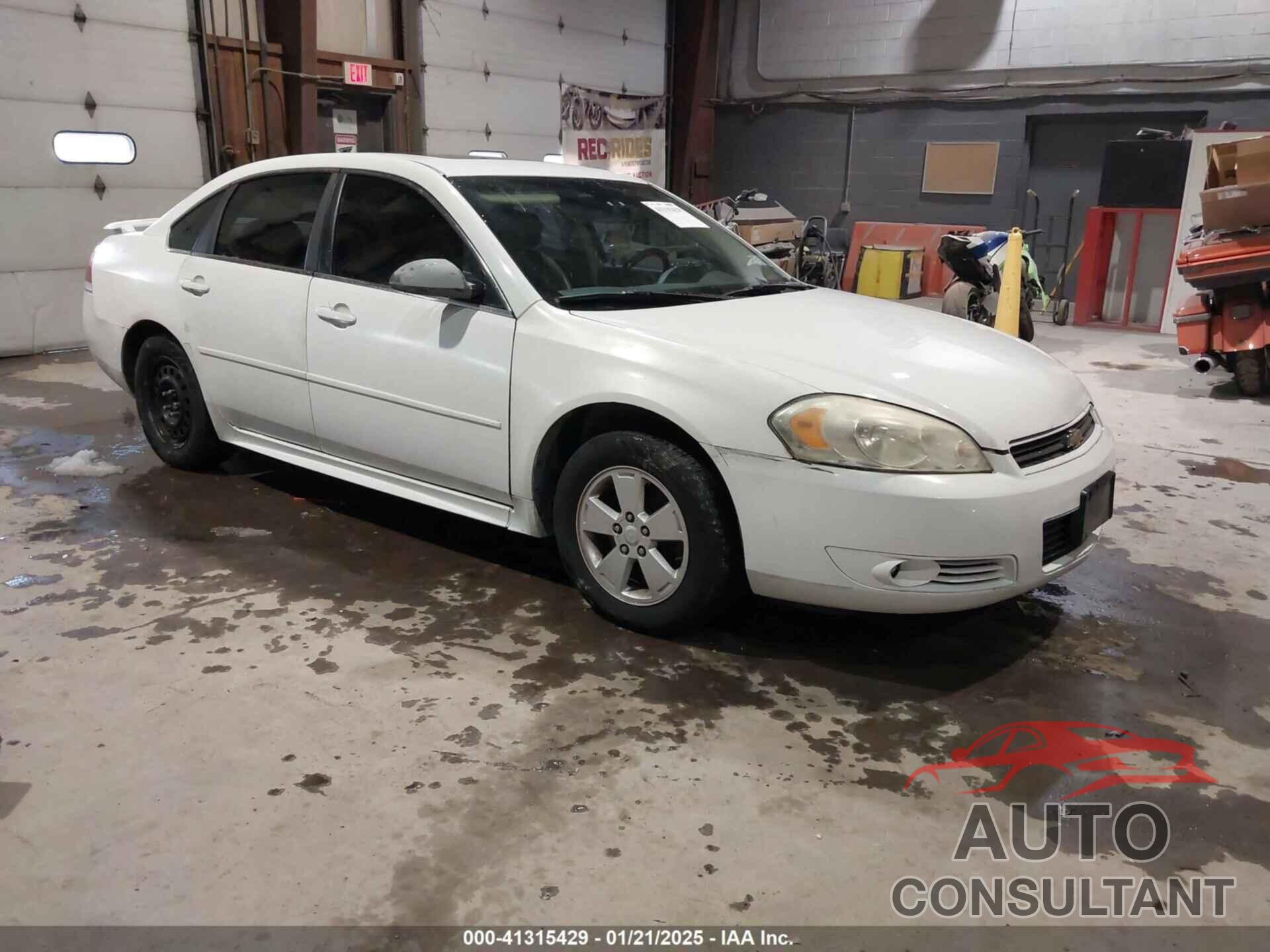 CHEVROLET IMPALA 2010 - 2G1WB5ENXA1136690