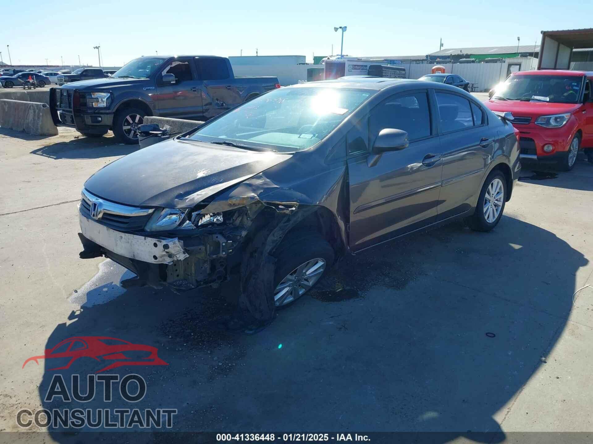 HONDA CIVIC 2012 - 2HGFB2F84CH603256