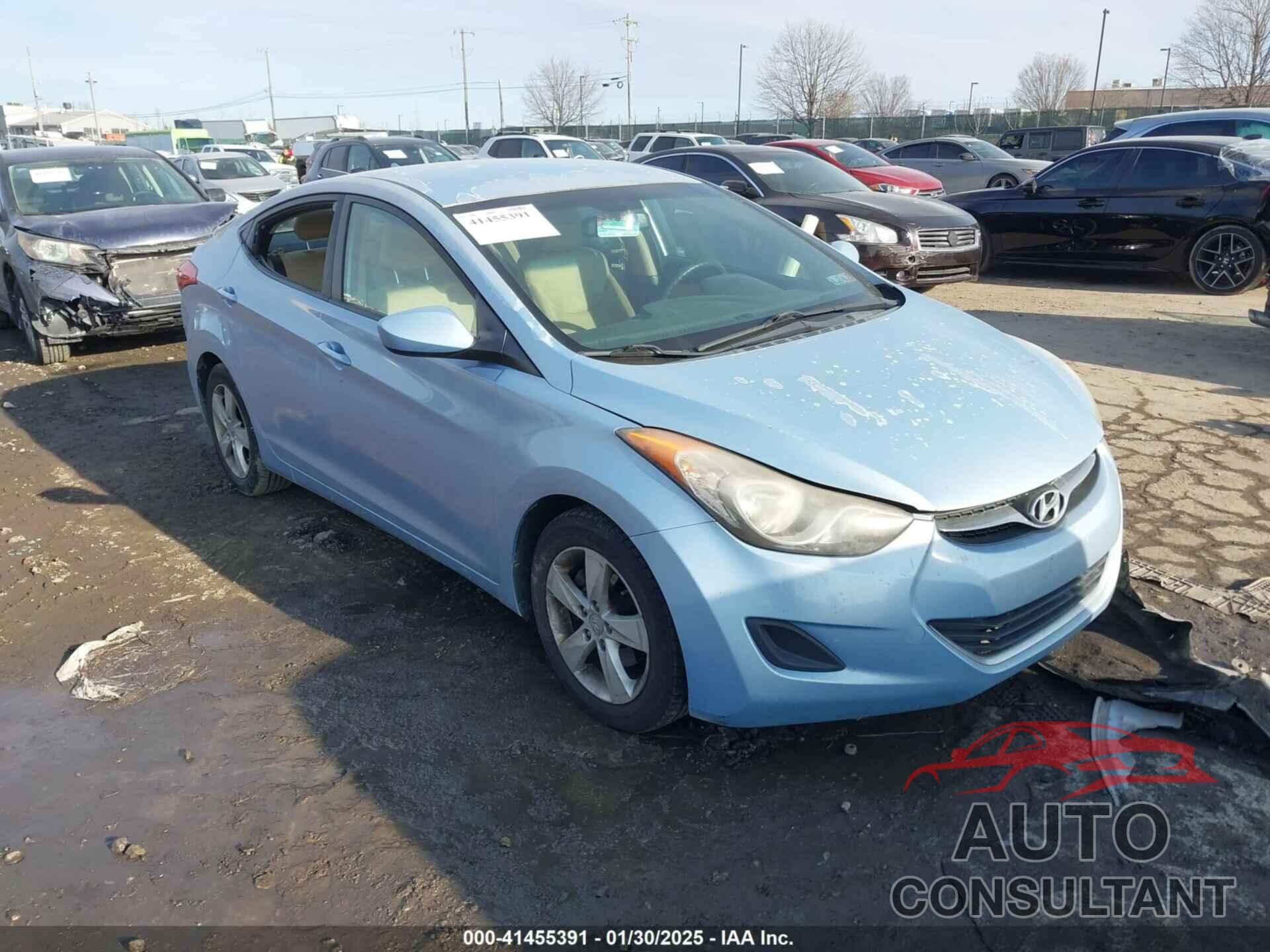 HYUNDAI ELANTRA 2011 - KMHDH4AEXBU113134