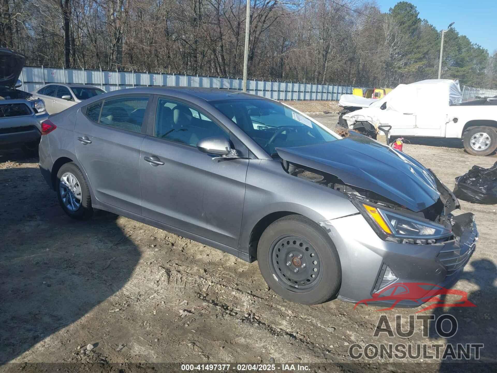 HYUNDAI ELANTRA 2019 - KMHD74LF4KU833618