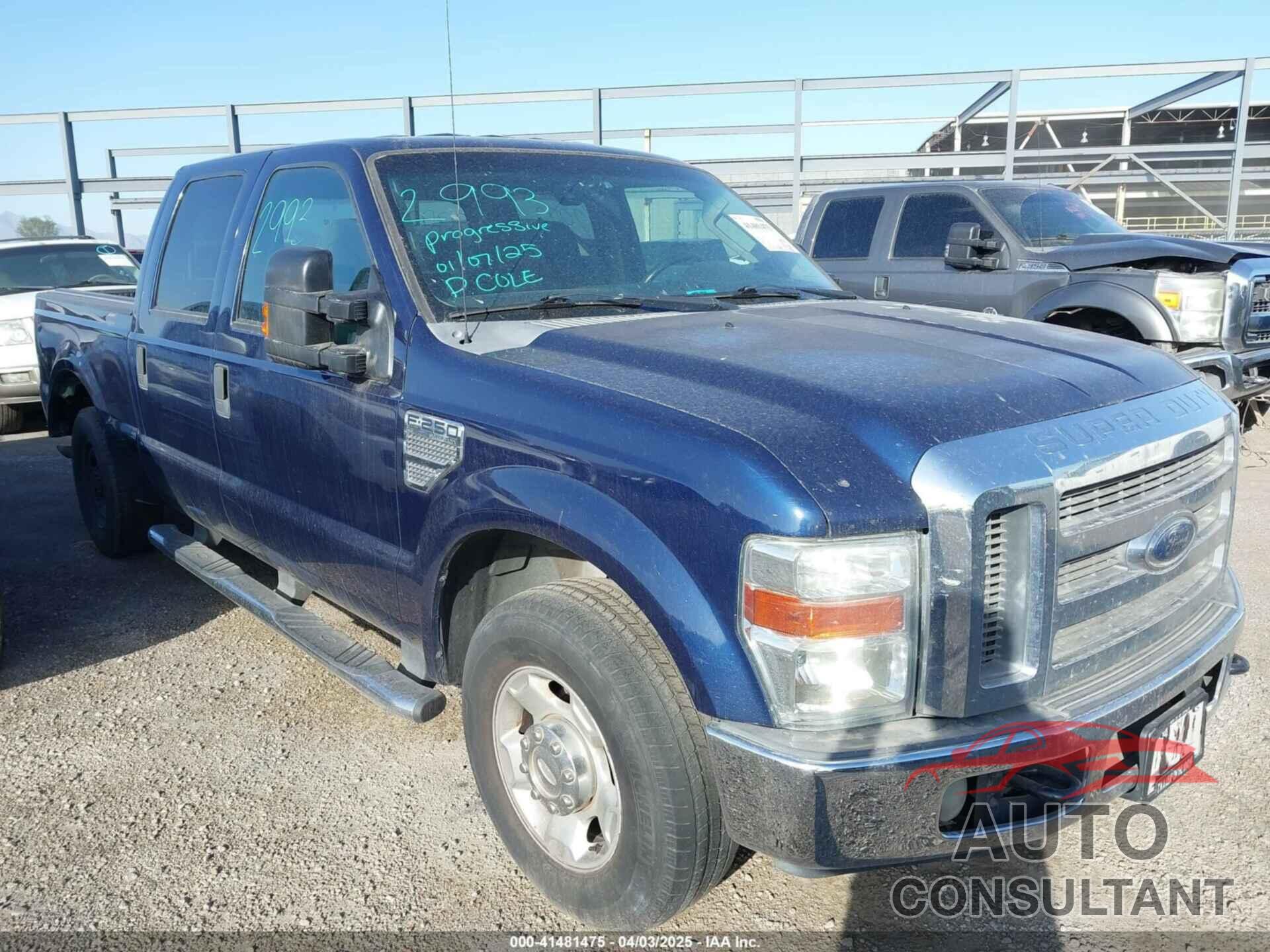 FORD F-250 2010 - 1FTSW2A58AEB43800