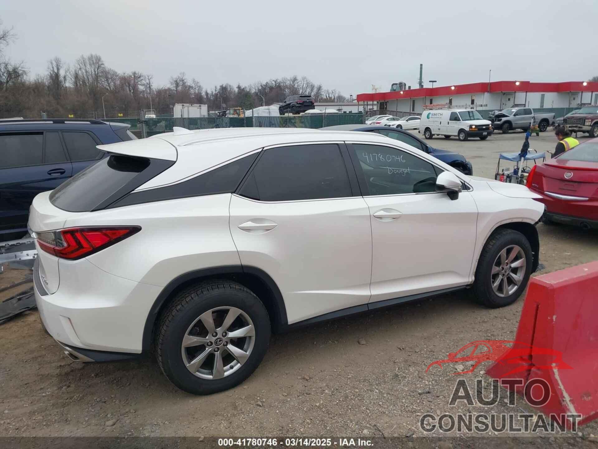 LEXUS RX 350 2019 - 2T2BZMCA9KC203936