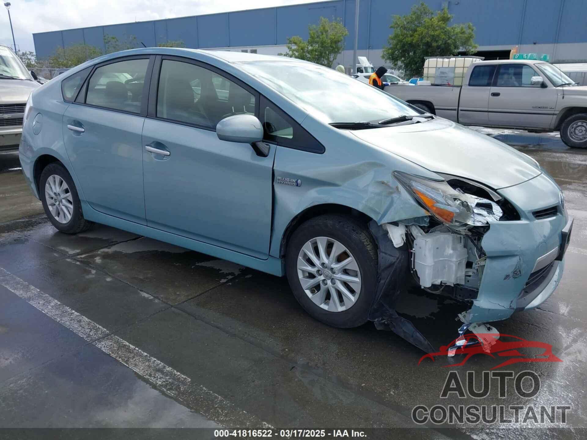 TOYOTA PRIUS PLUG-IN 2014 - JTDKN3DP0E3054990