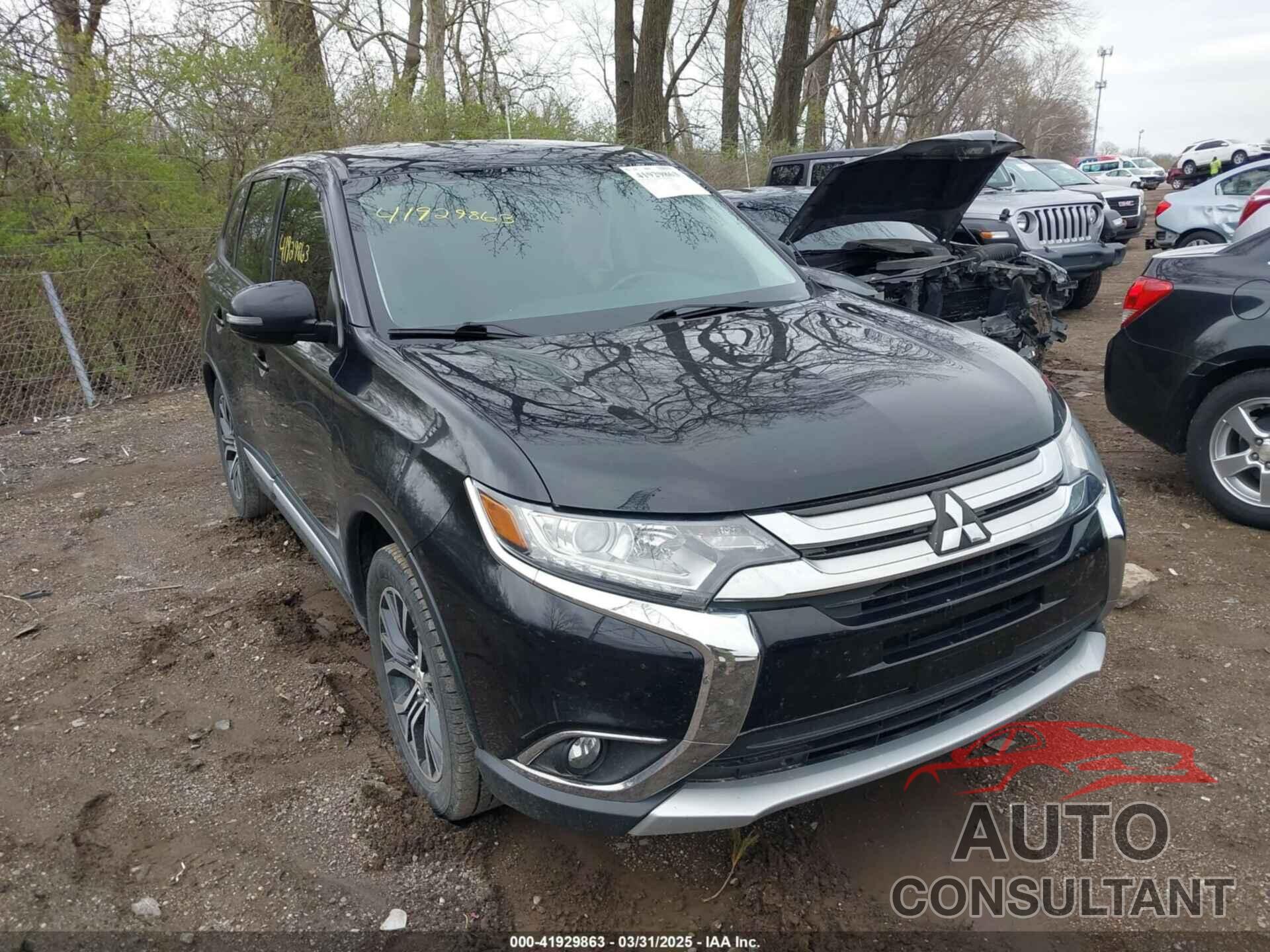 MITSUBISHI OUTLANDER 2016 - JA4AD3A31GZ014590
