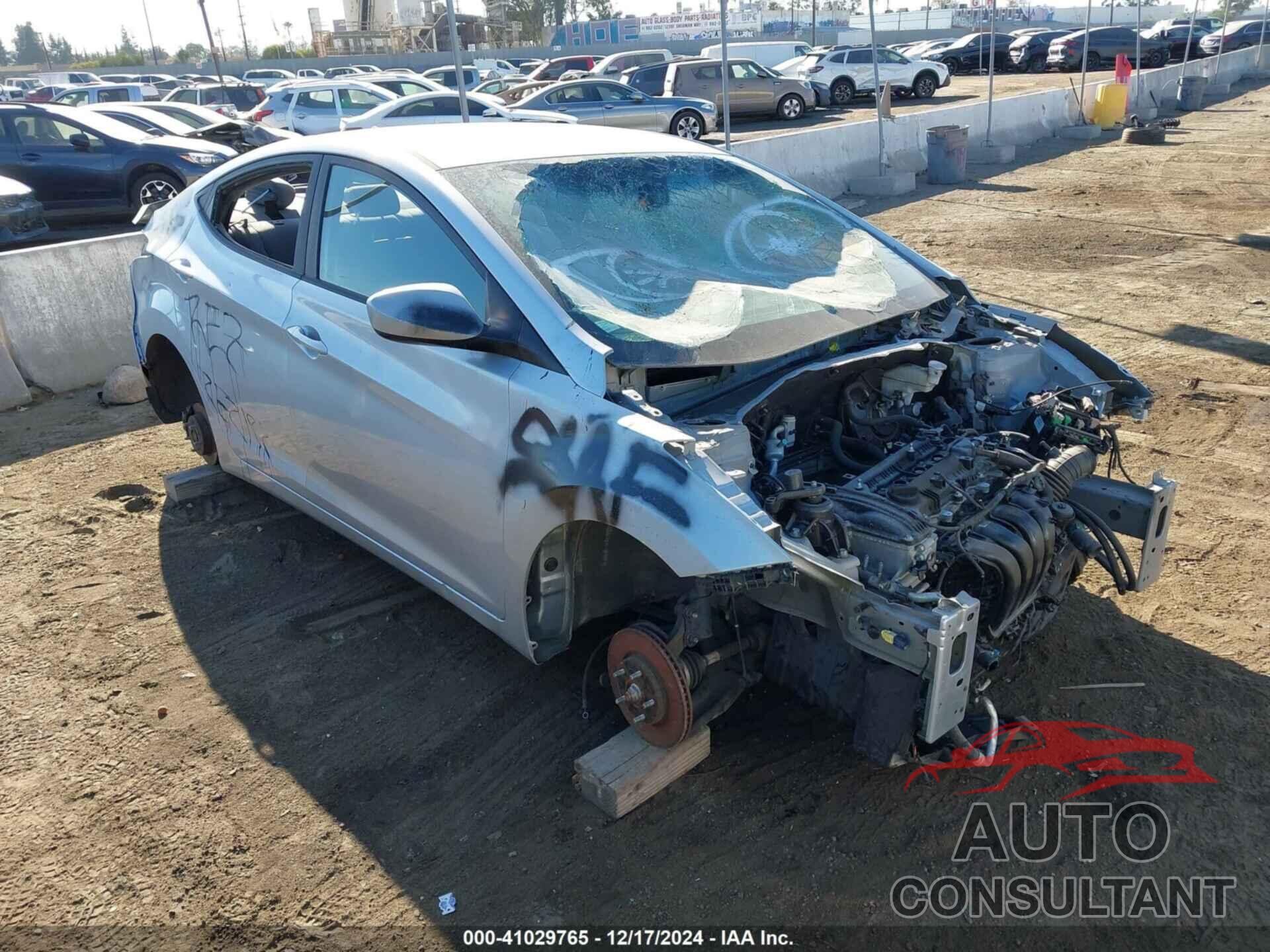 HYUNDAI ELANTRA 2013 - 5NPDH4AEXDH335335