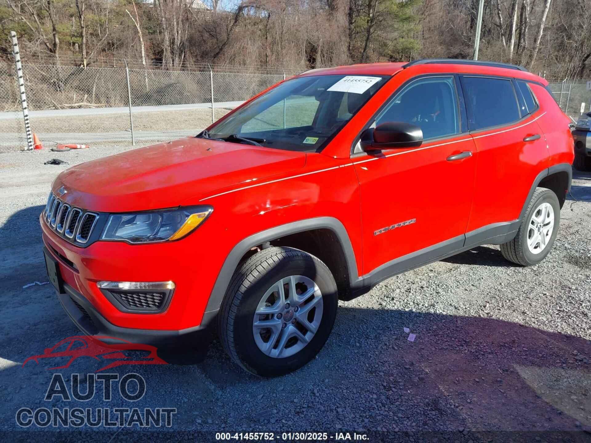 JEEP COMPASS 2018 - 3C4NJDABXJT213536
