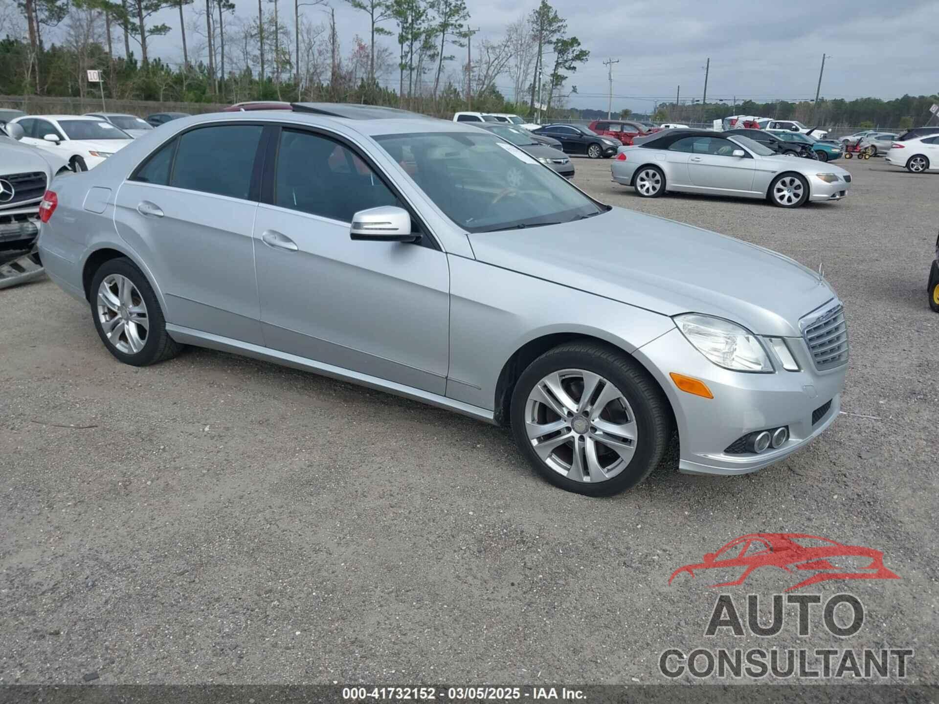 MERCEDES-BENZ E-CLASS 2010 - WDDHF5GB6AA166515