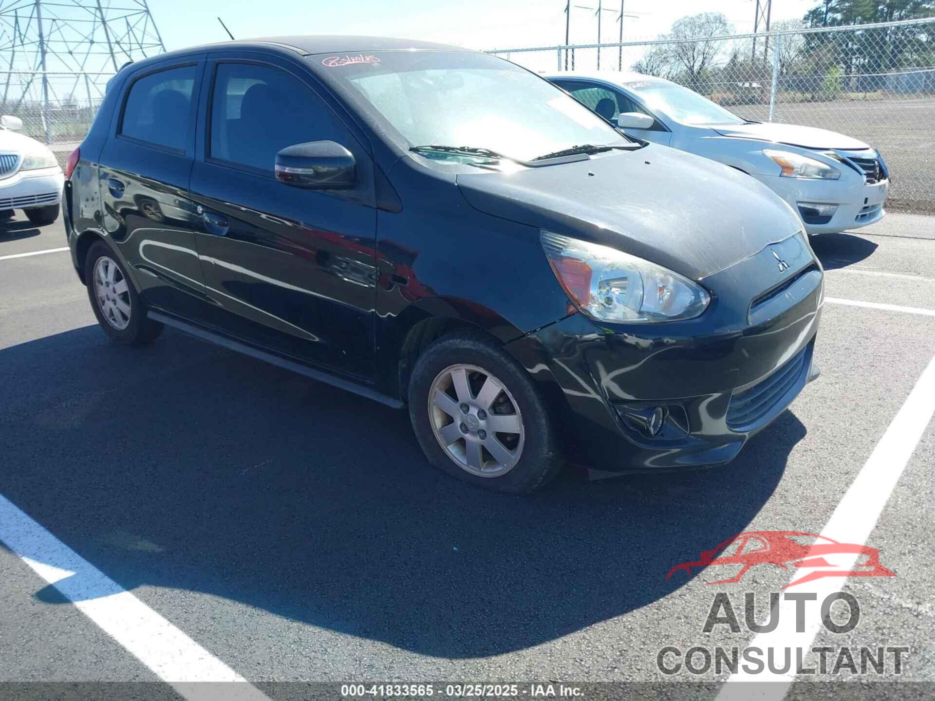 MITSUBISHI MIRAGE 2015 - ML32A4HJ6FH009373